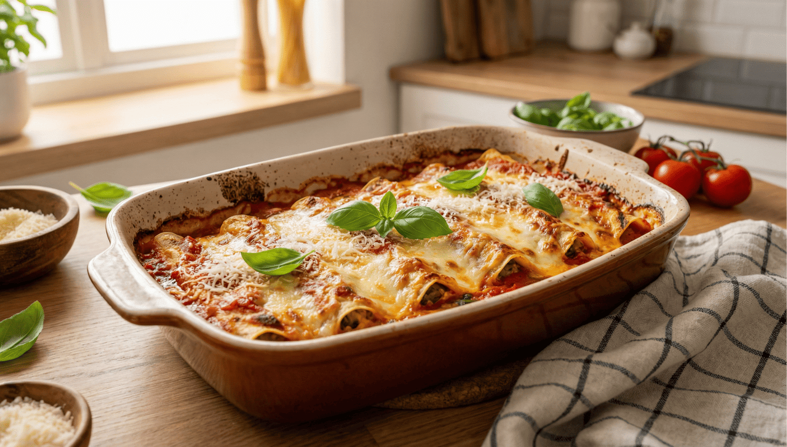 Cannelloni mit Hackfleisch